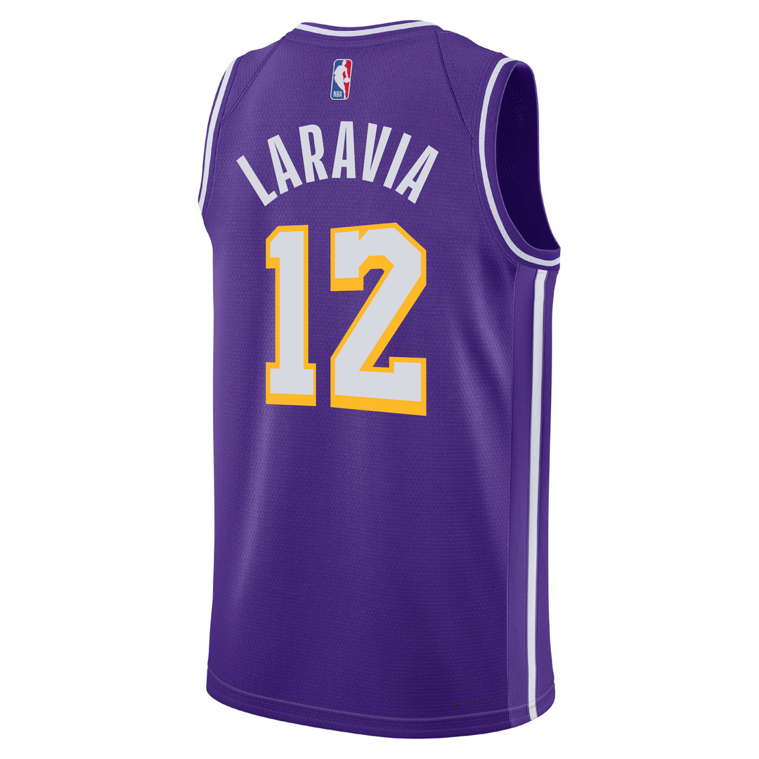 Lakers 26 LaRavia Statement Swingman Jersey