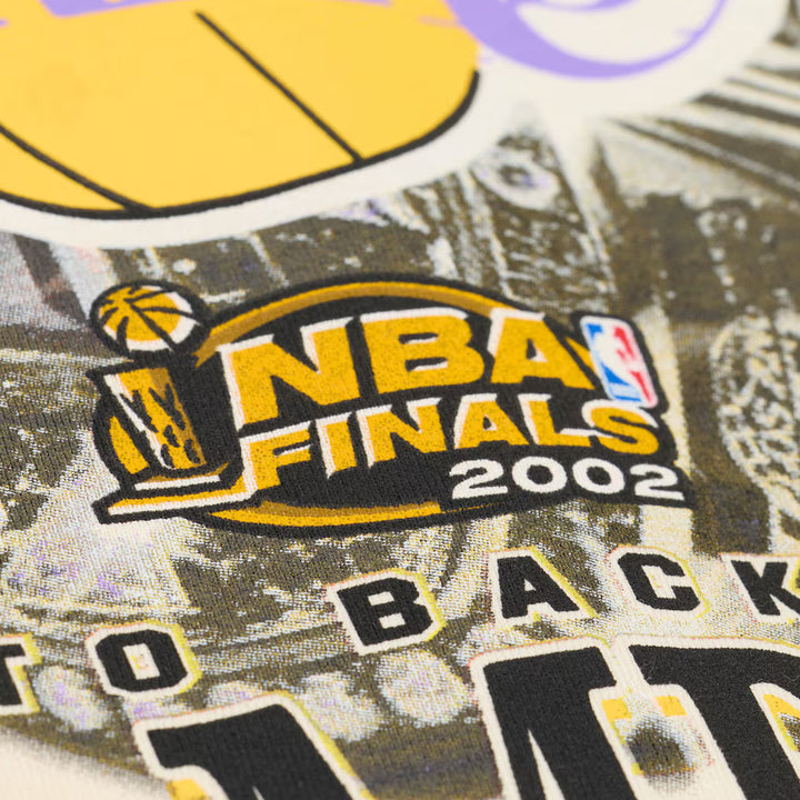 Lakers Cream B2B2B Champs Rings SS Tee - Lakers Store