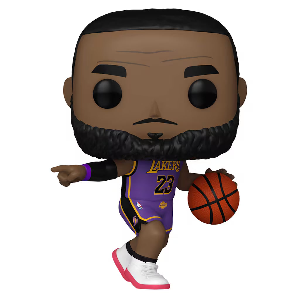 LAKERS JAMES 23 PURPLE FUNKO POP