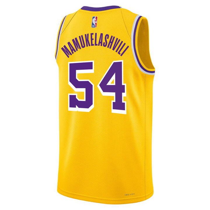 Lakers 26 Mamukelashvili Icon Swingman Jersey
