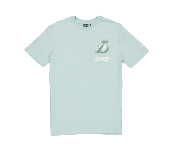 Lakers Logo Select Mint SS Tee