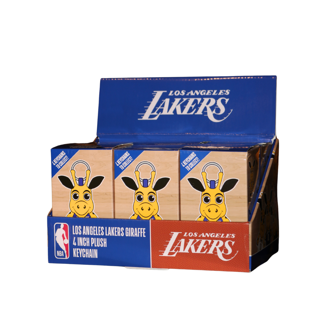 Lakers Blind Blush Plush Keychain