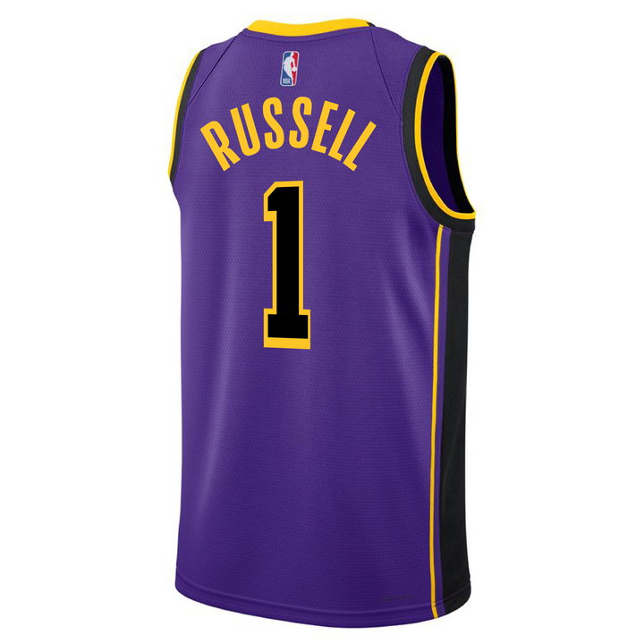 Lakers D Russell 2022 Statement Swingman Jersey