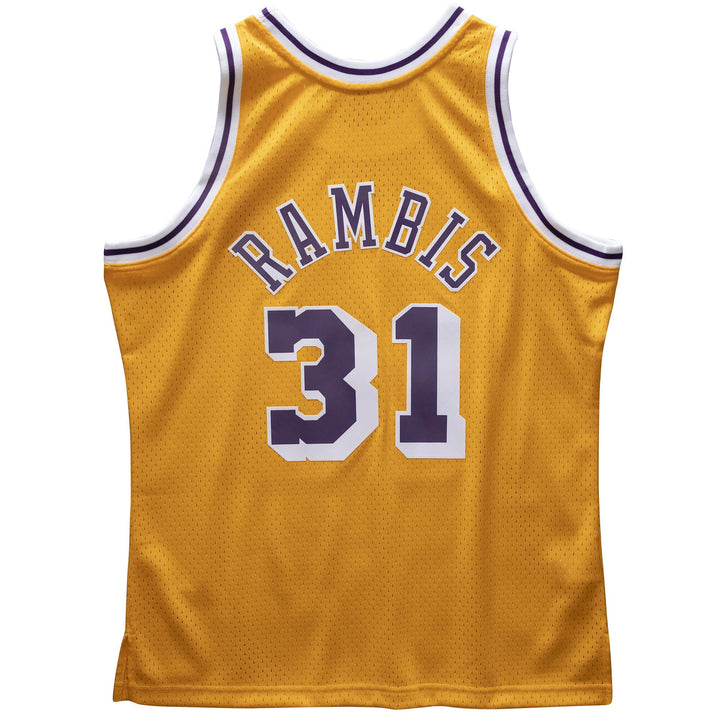 Lakers 1984 Rambis Home Jersey