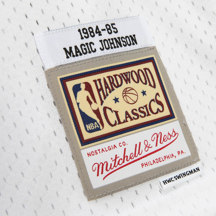Lakers 1984 Johnson Reload Black/White Jersey