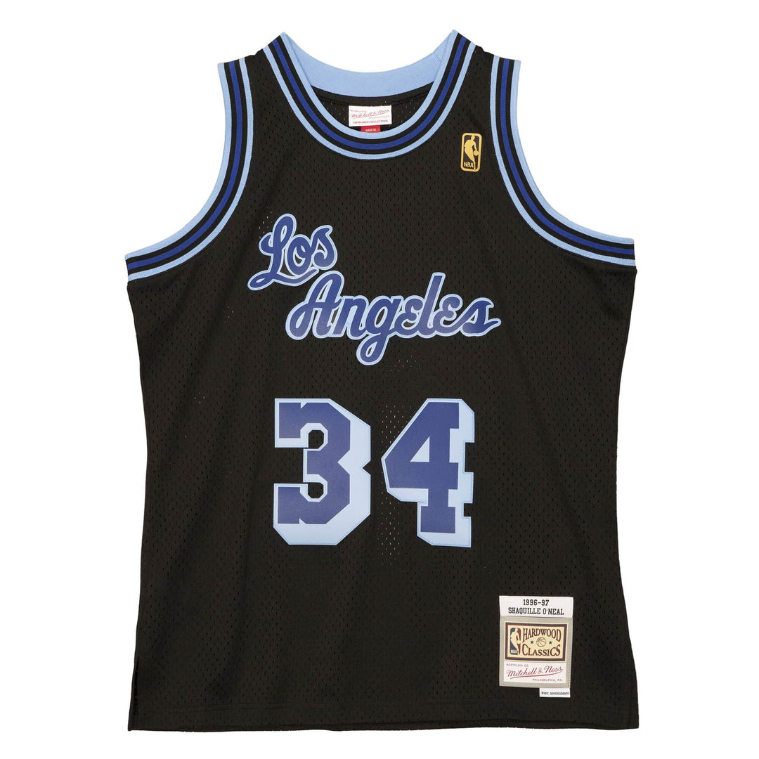 Lakers 1996 Oneal Reload Blue/Black Jersey