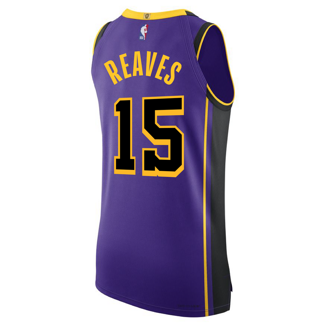 Lakers Reaves Statement Authentic Jersey