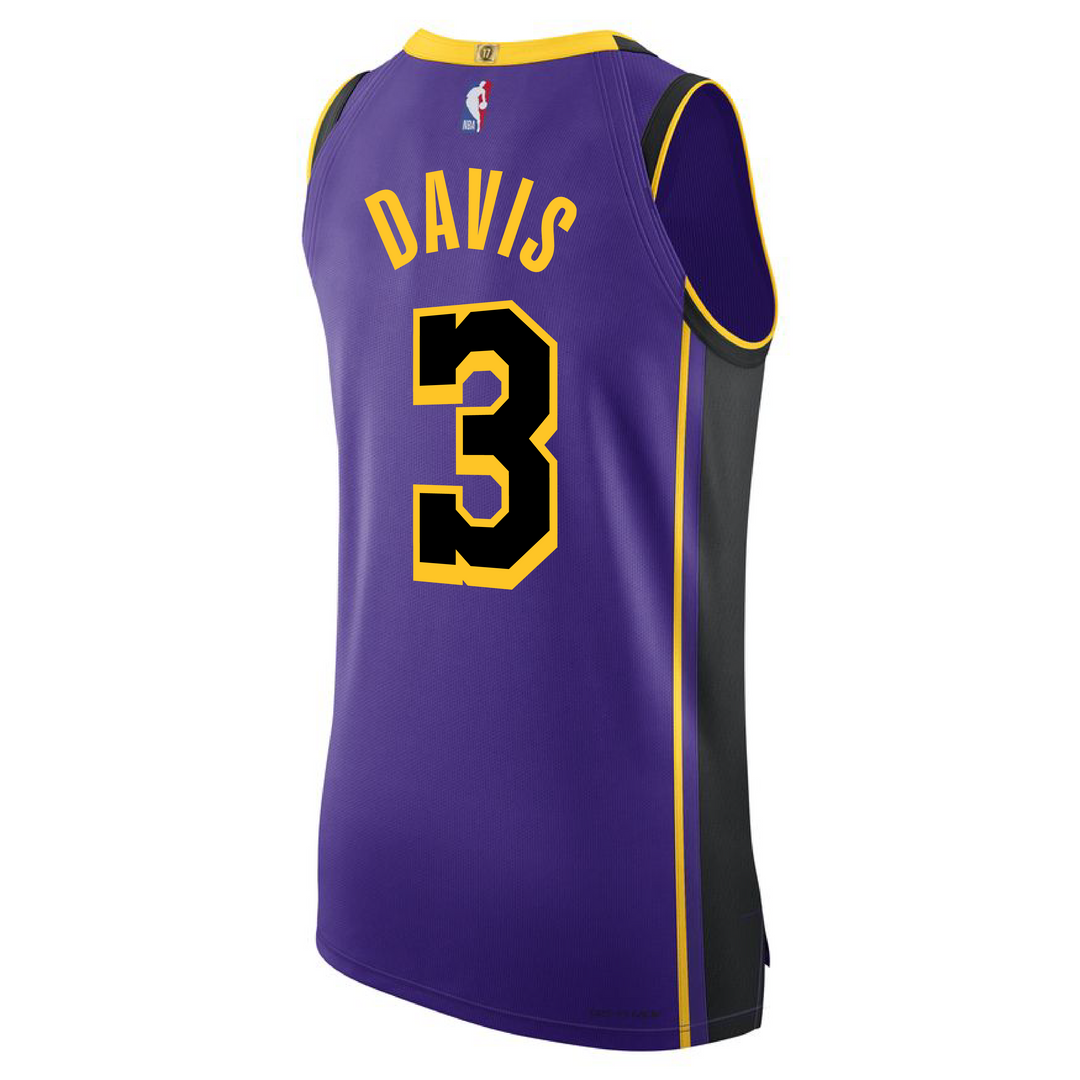 Lakers Davis Statement Authentic Jersey - Main Image