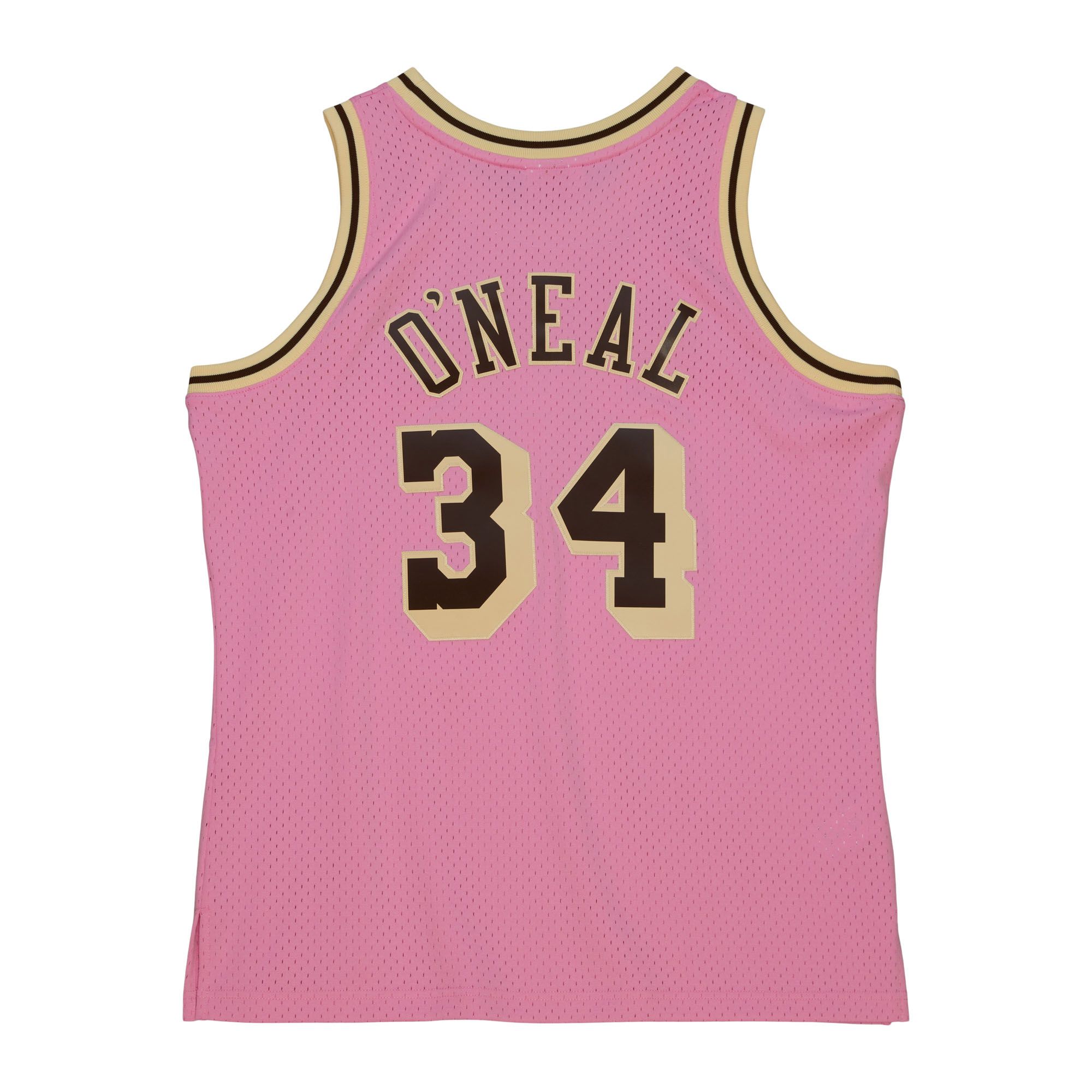 LAKERS PINK BROWN SUGAR ONEAL SWINGMAN JERSEY