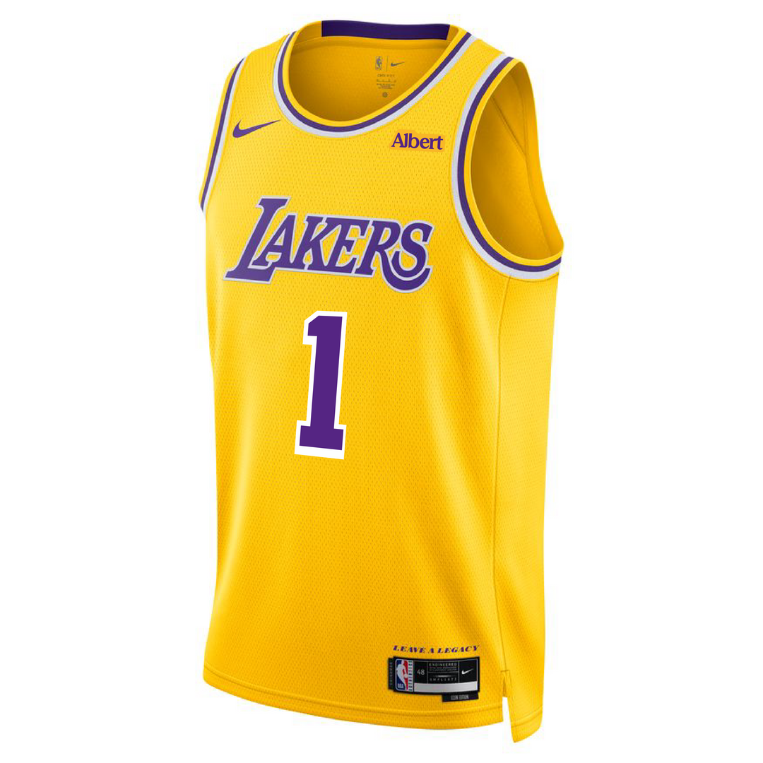Lakers 26 Thiero Icon Swingman Jersey