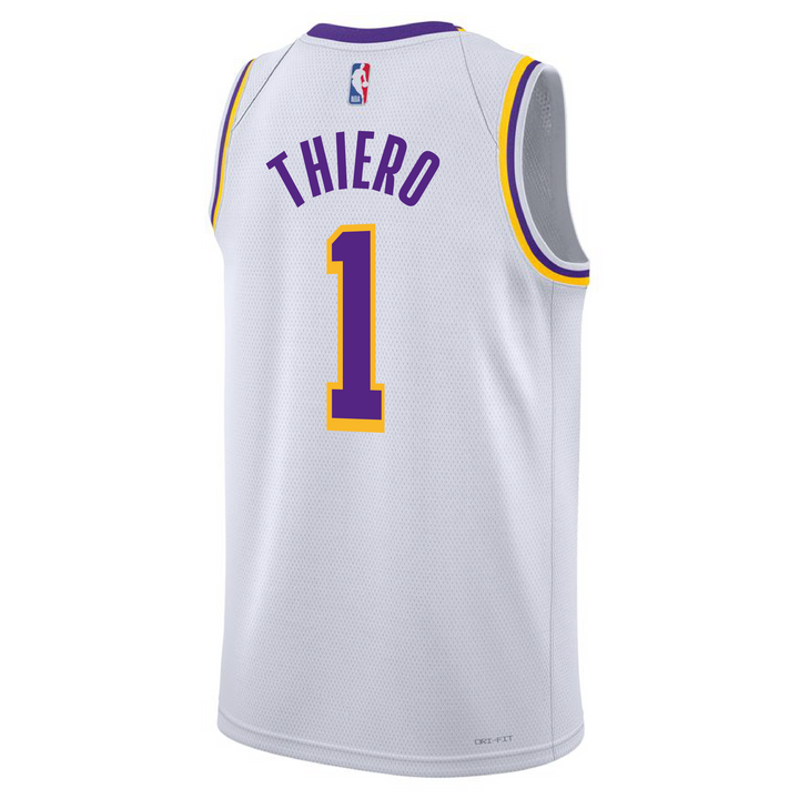 Lakers 26 Thiero Association Swingman Jersey