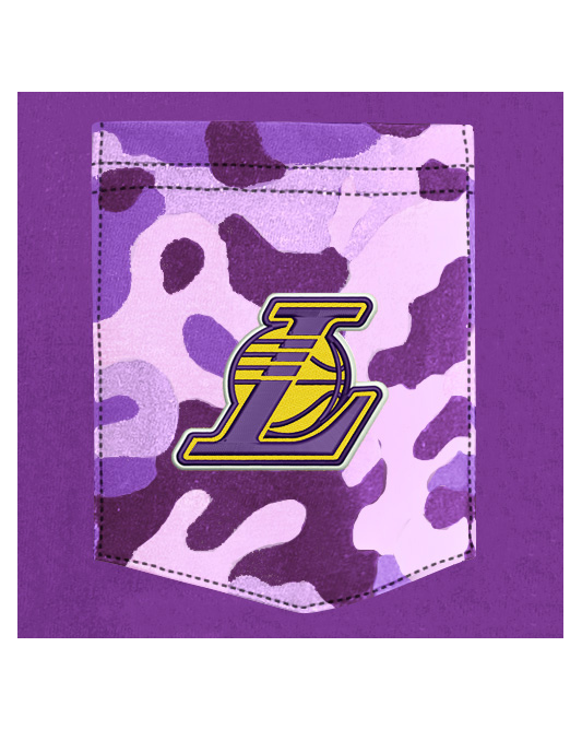 Pocket T-shirt Los Angeles Lakers Tee - Lakers Store