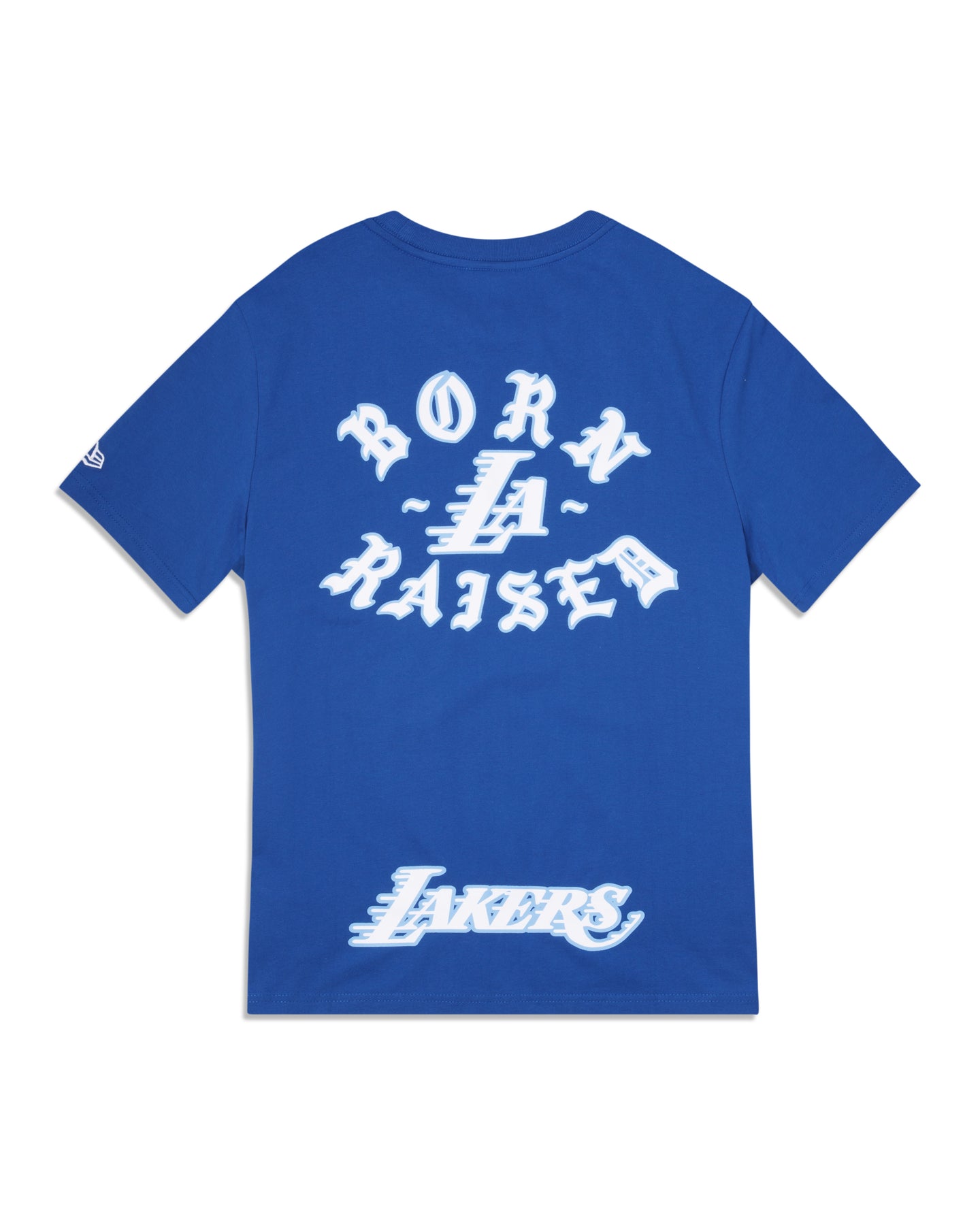 BORN X RAISED Blue Short Sleeve Tee – Lakers Store