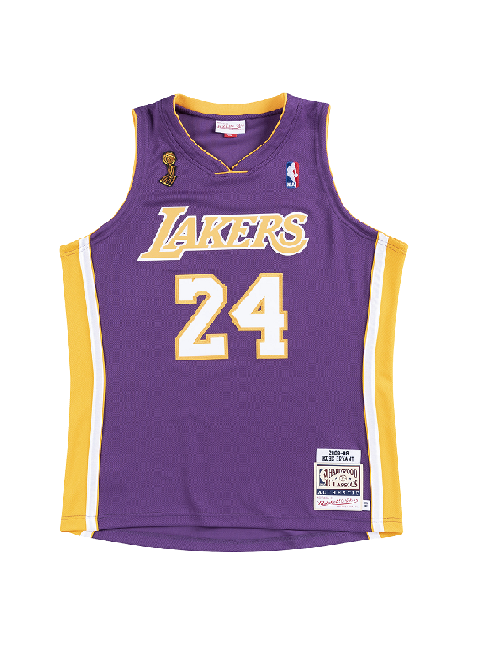 Los Angeles Lakers Kobe Bryant 2008-09 Authentic Road Finals Jersey - Lakers Store