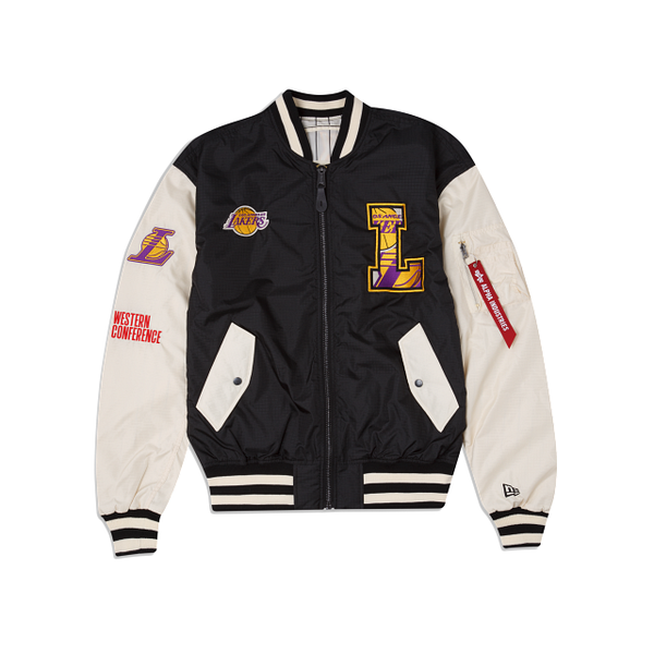 _Los Angeles Lakers Baseball jacket - BTF Store