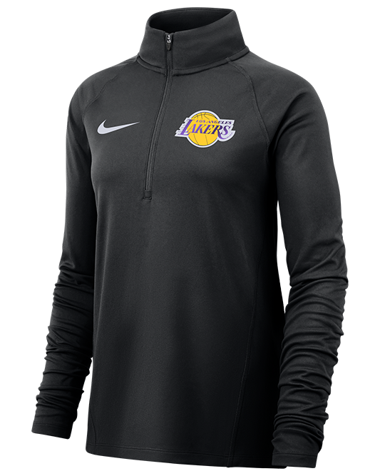 Los Angeles Lakers Women's Dry Element Quarter Zip - Lakers Store
