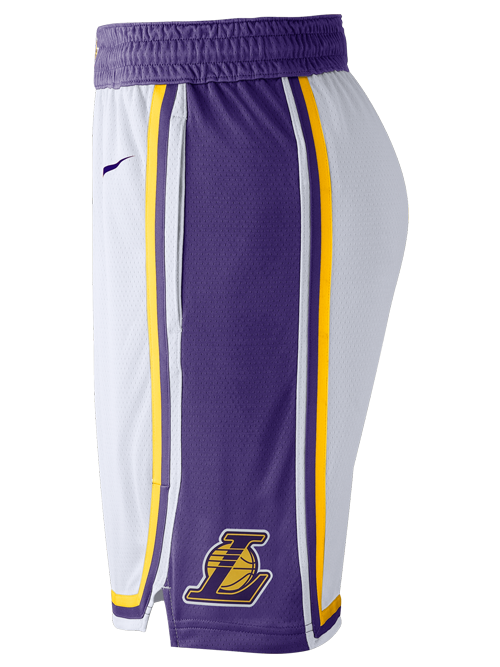 Los Angeles Lakers Association Swingman Short - Lakers Store