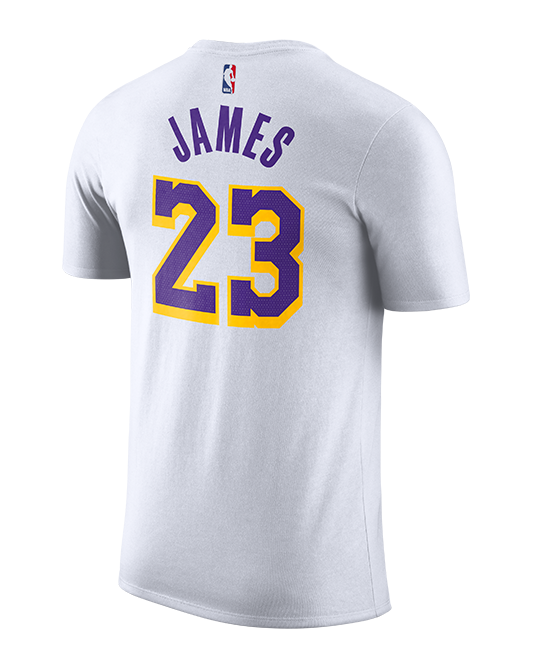 Preschool Los Angeles Lakers LeBron James Nike White 2022/23