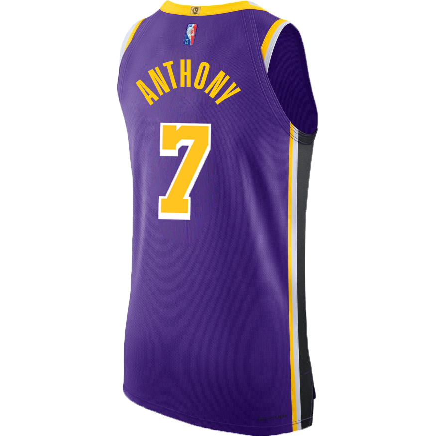 Los Angeles Lakers Carmelo Anthony Statement Authentic Jersey