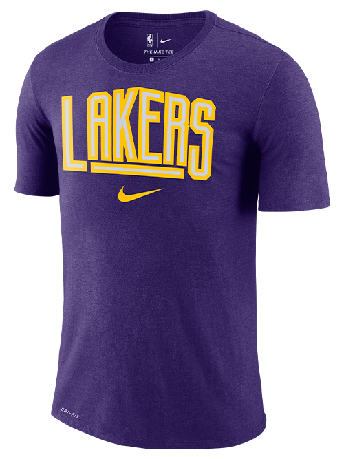 Dri-FIT Icon Trademark Los Angeles Lakers Tee - Lakers Store