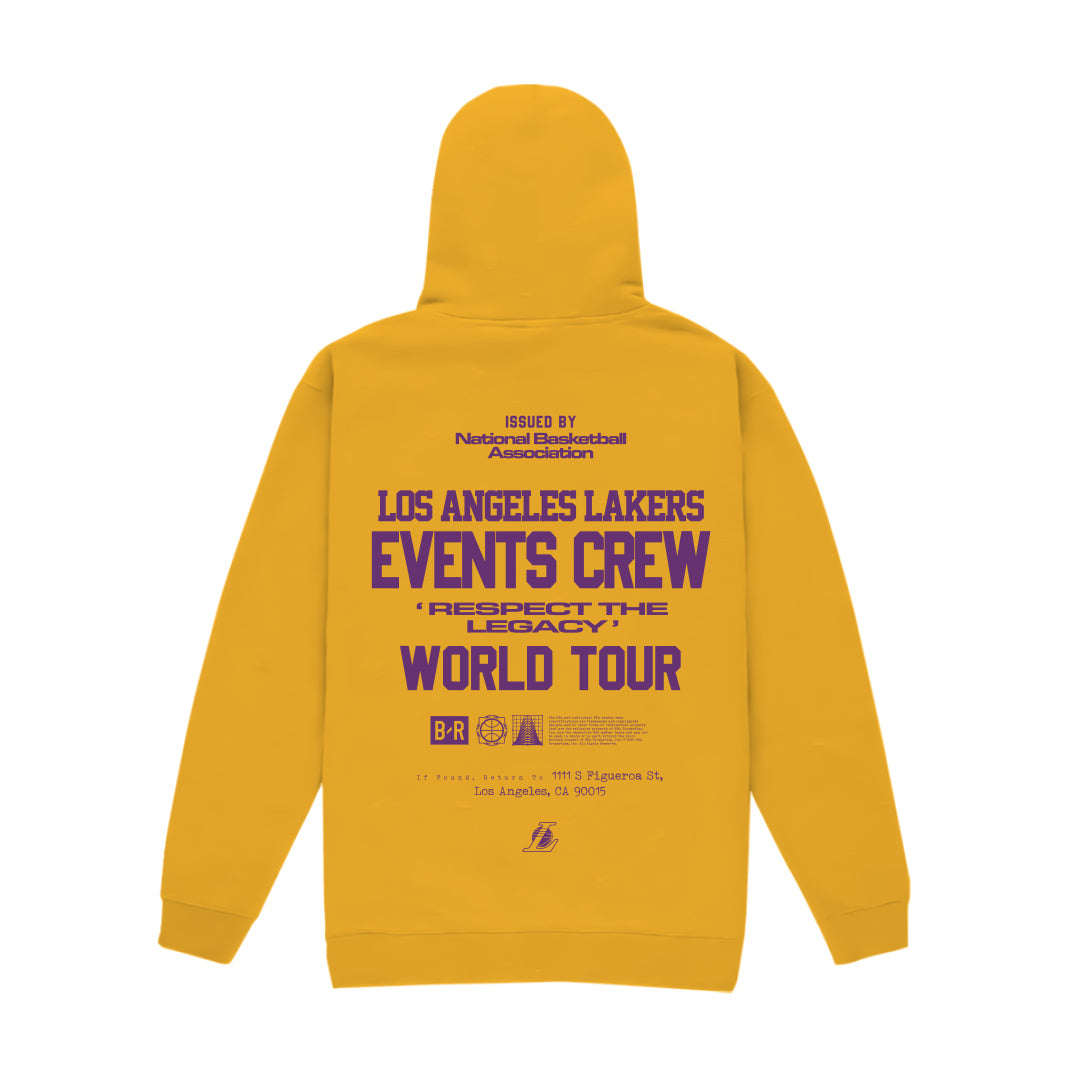 Lakers World Tour Crew Hoodie - 2XL