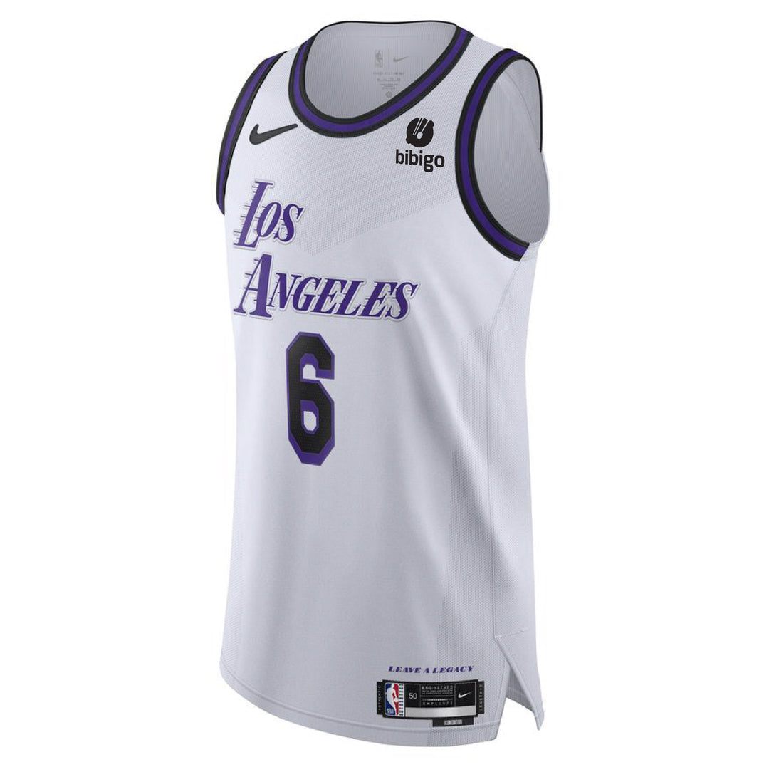 Los Angeles Lakers Authentic James City Edition Jersey