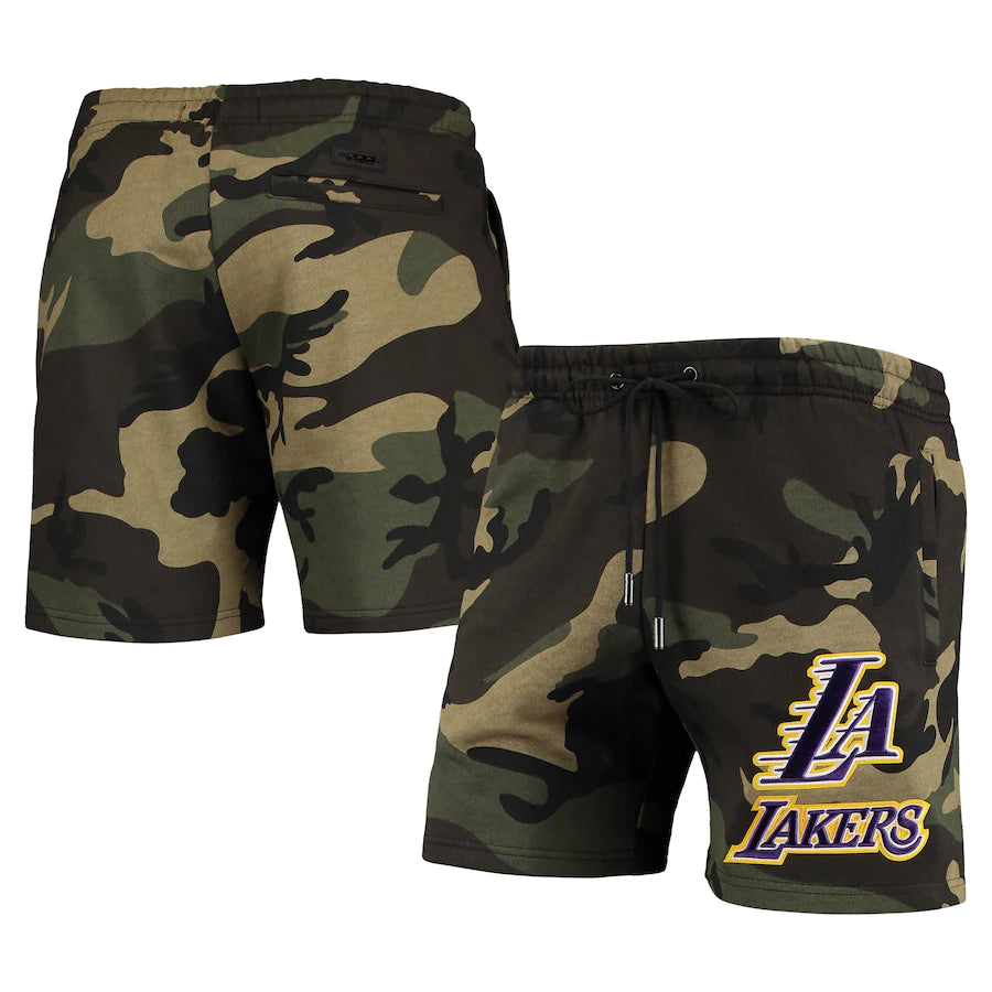 Los Angeles Lakers Pro Standard Camo Team Shorts