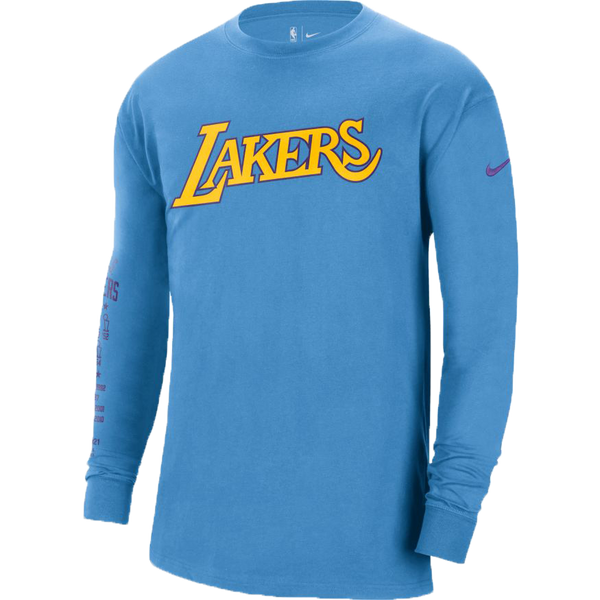 Lakers long sleeve shirt hotsell