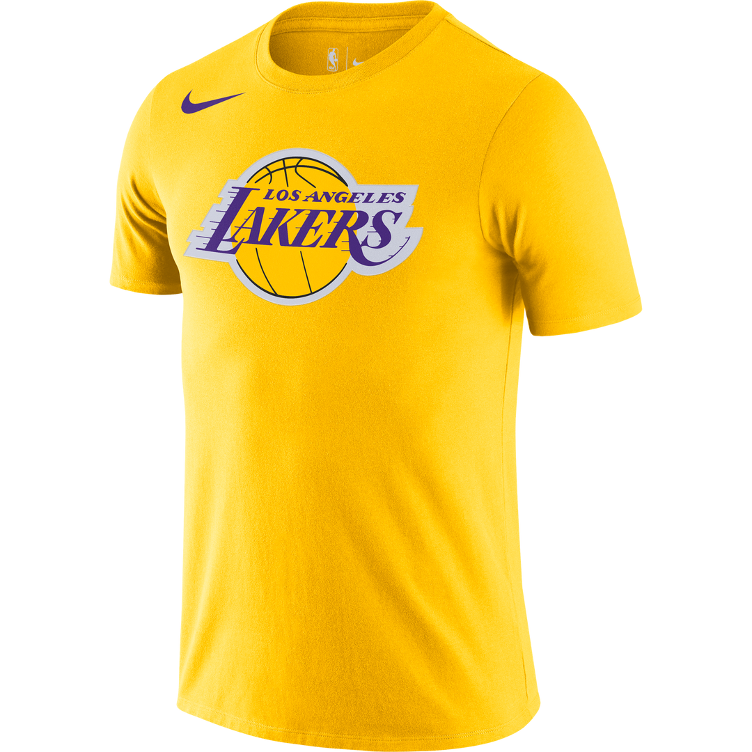 Los Angeles Lakers Men s Dri FIT Logo T Shirt Lakers Store