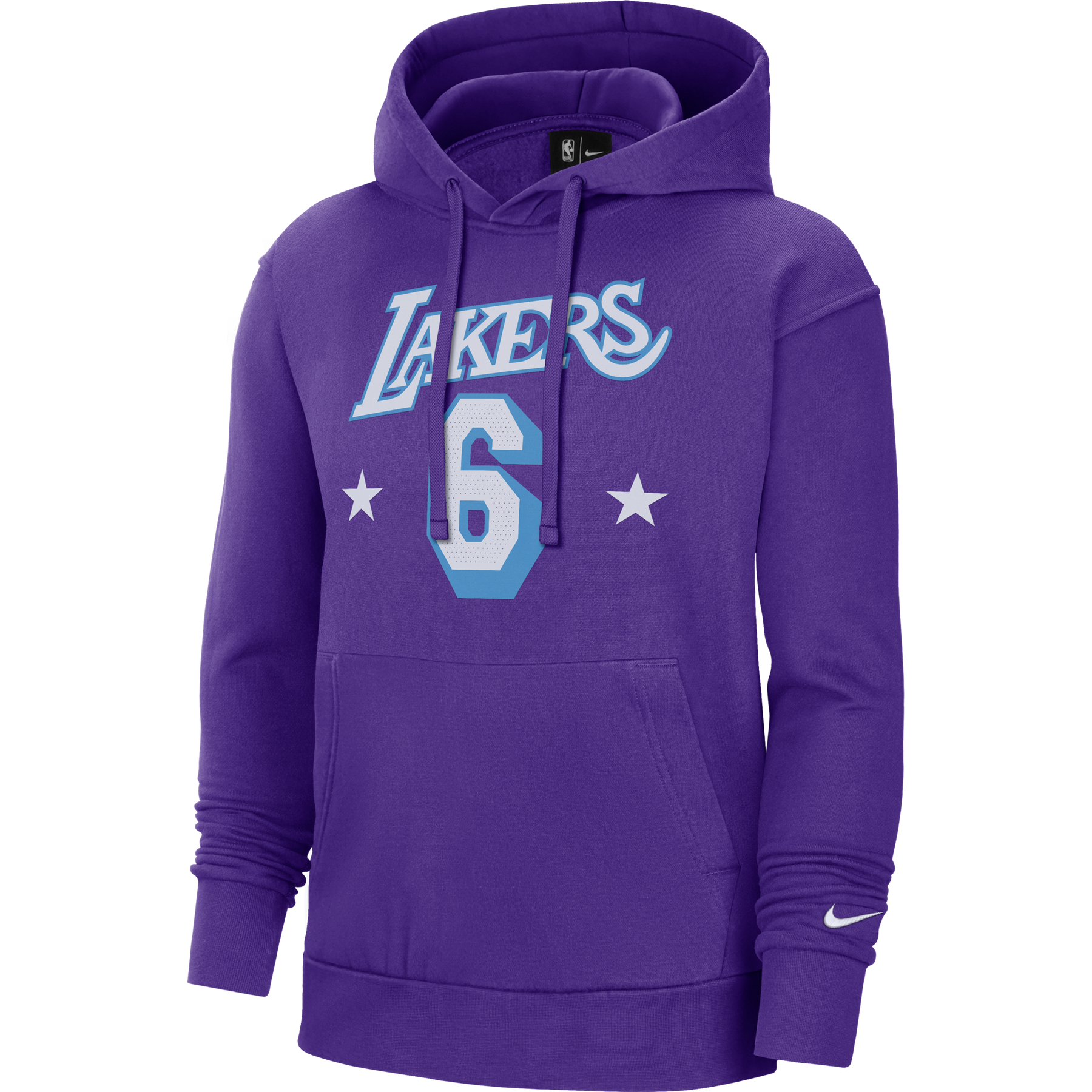 Moments Mixtape City Edition LeBron James Los Angeles Lakers Essential Fleece Player Hoodie