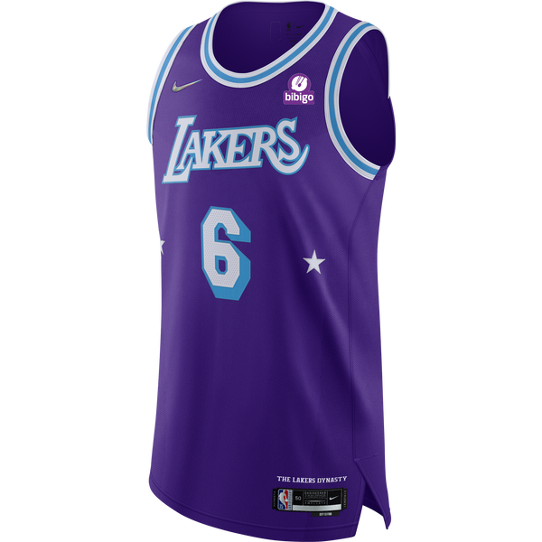 Los Angeles Lakers LeBron James Moments Mixtape City Edition Authentic –  Lakers Store