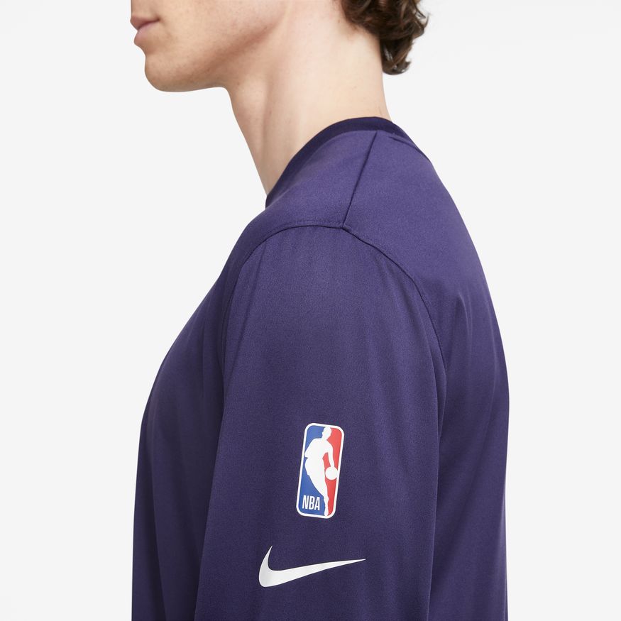 Lakers City Edition 22 Long Sleeve Top Pregame