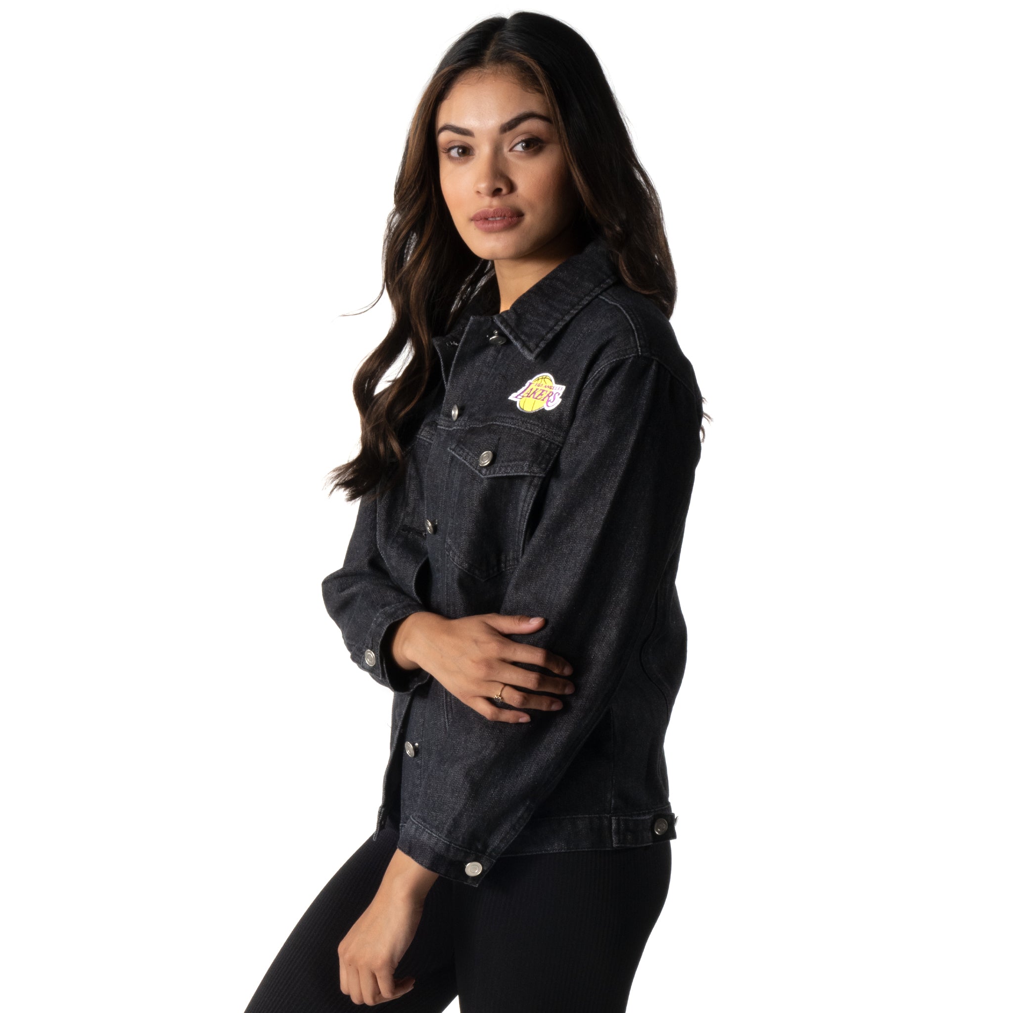 Los Angeles Lakers Women s Denim Jacket