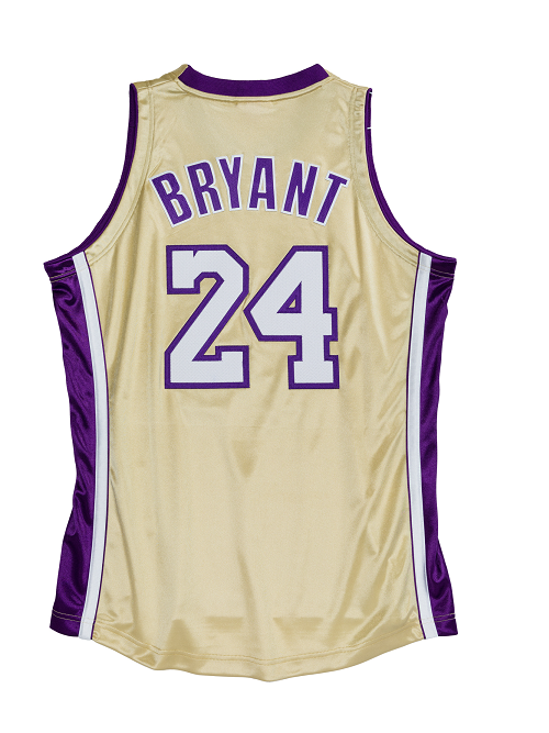 Los Angeles Lakers Kobe Bryant Hall of Fame #24 Authentic Jersey - Lakers Store