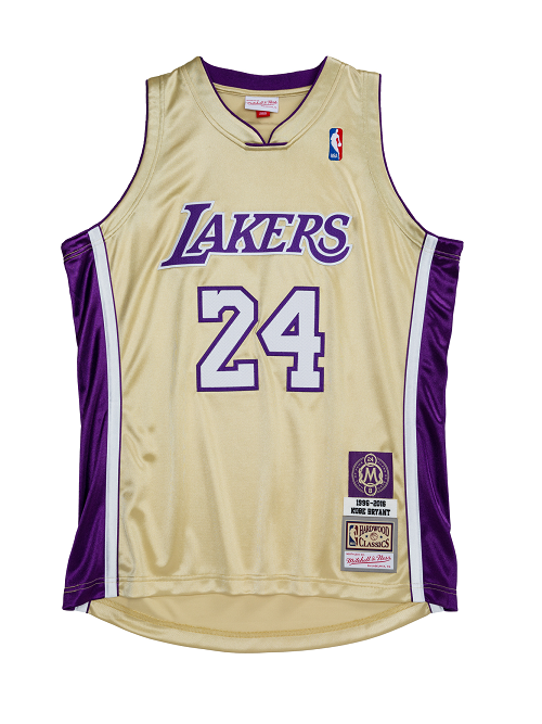 Los Angeles Lakers Kobe Bryant Hall of Fame #24 Authentic Jersey - Lakers Store