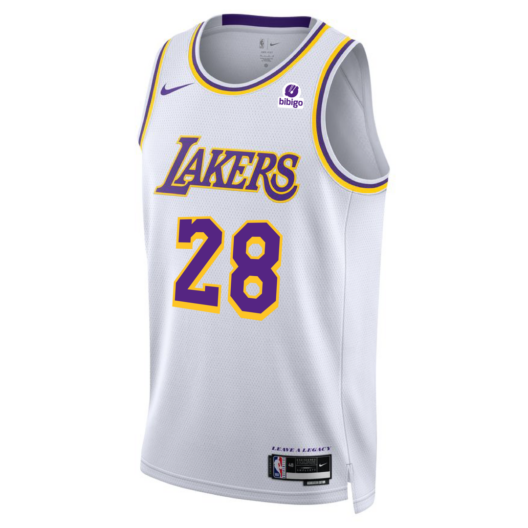 NIKE NBA LOS ANGELES LAKERS CITY EDITION LOOSE FIT PLONA STRIUKĖ