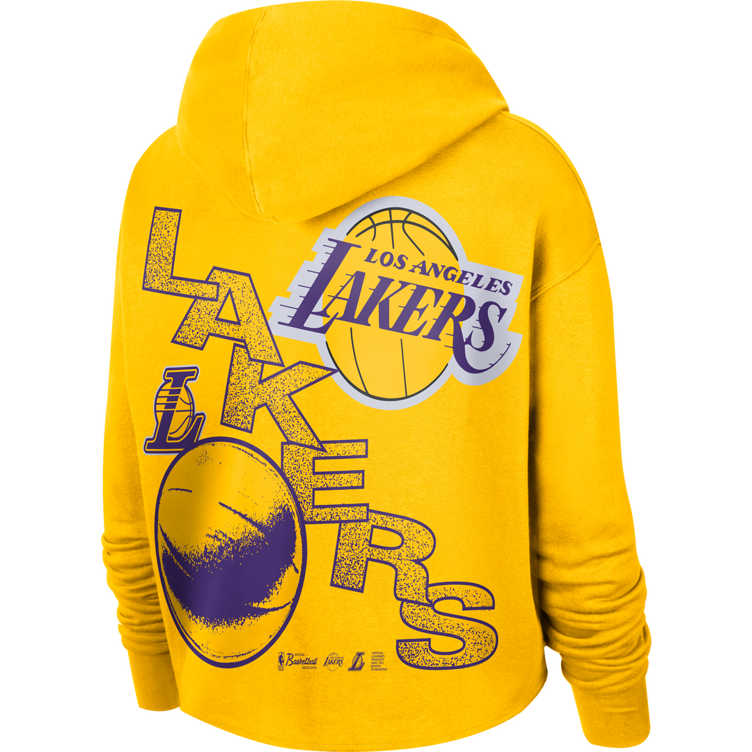 Lakers hoodie yellow best sale