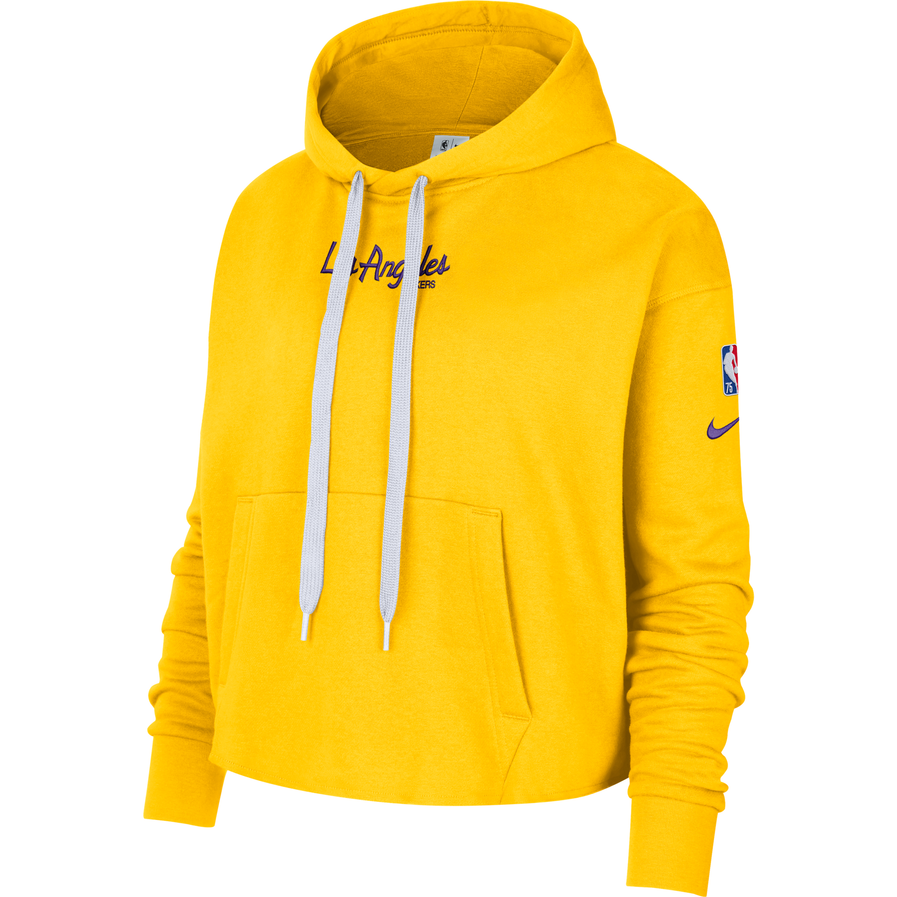 Nike Los Angeles Lakers City Edition Logo Women's Courtside Pullover M