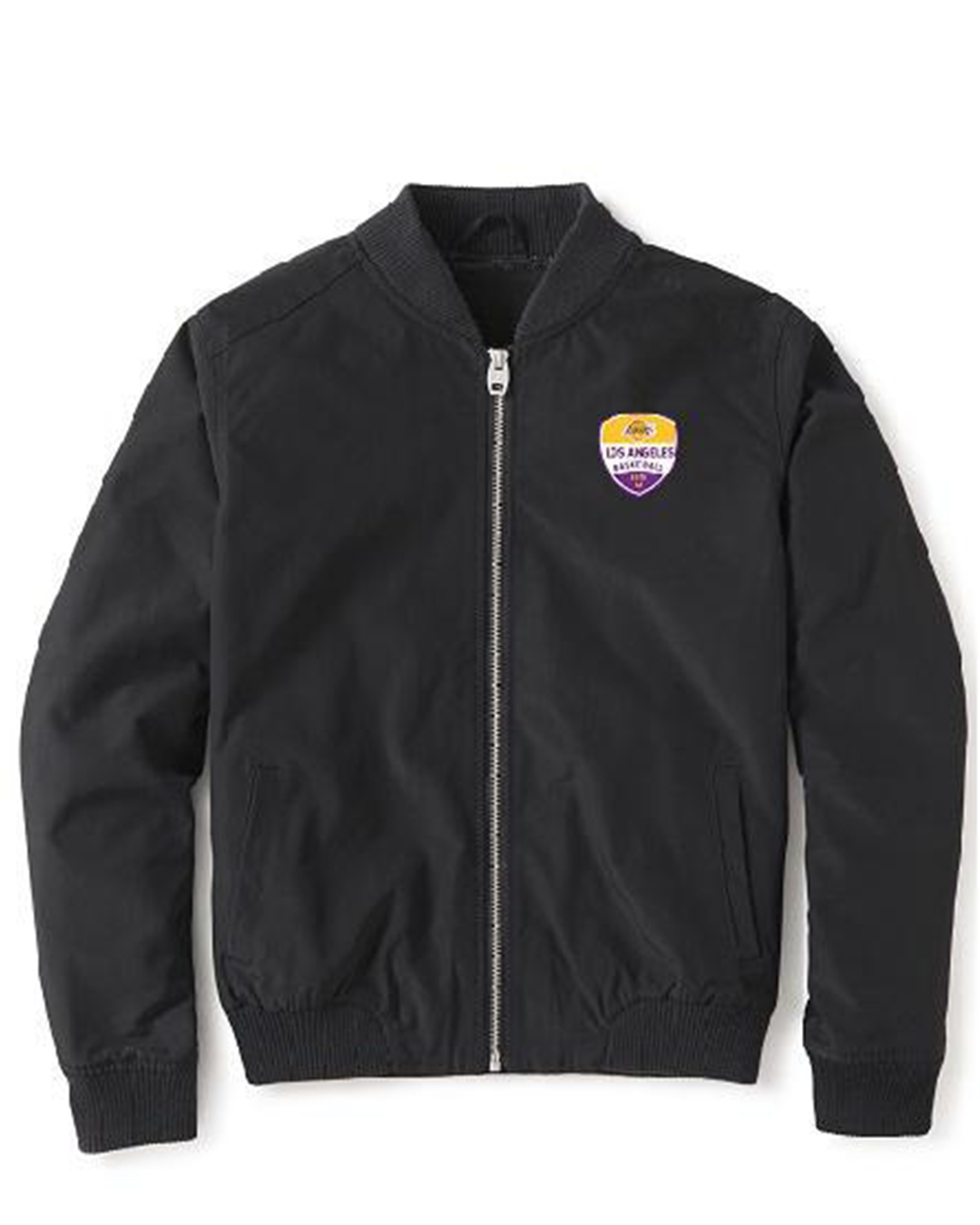 Los Angeles Lakers Women's Ace Full Zip Bomber Jacket - Lakers Store