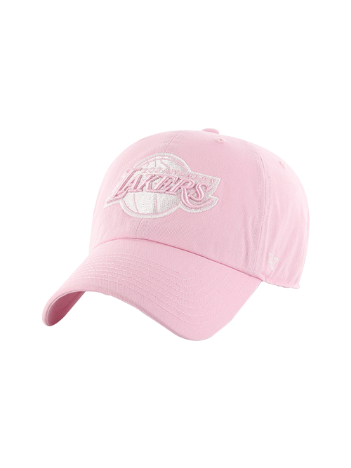 Los Angeles Lakers Light Pink Clean Up Adjustable Cap - Lakers Store