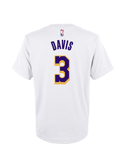 Los Angeles Lakers Anthony Davis Youth Association SS Tee - Lakers Store
