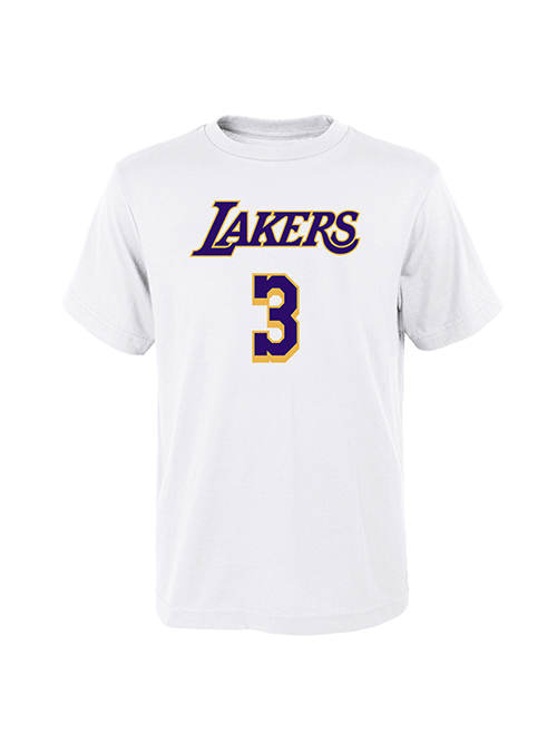 Los Angeles Lakers Anthony Davis Youth Association SS Tee - Lakers Store
