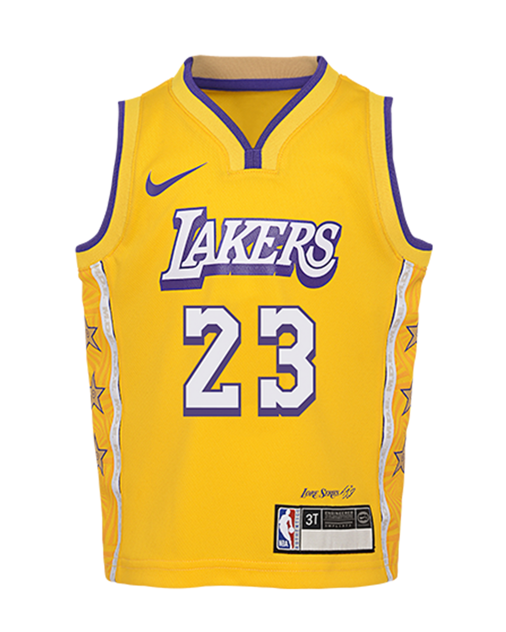 Los Angeles Lakers Kids City Edition LeBron James Jersey - Lakers Store