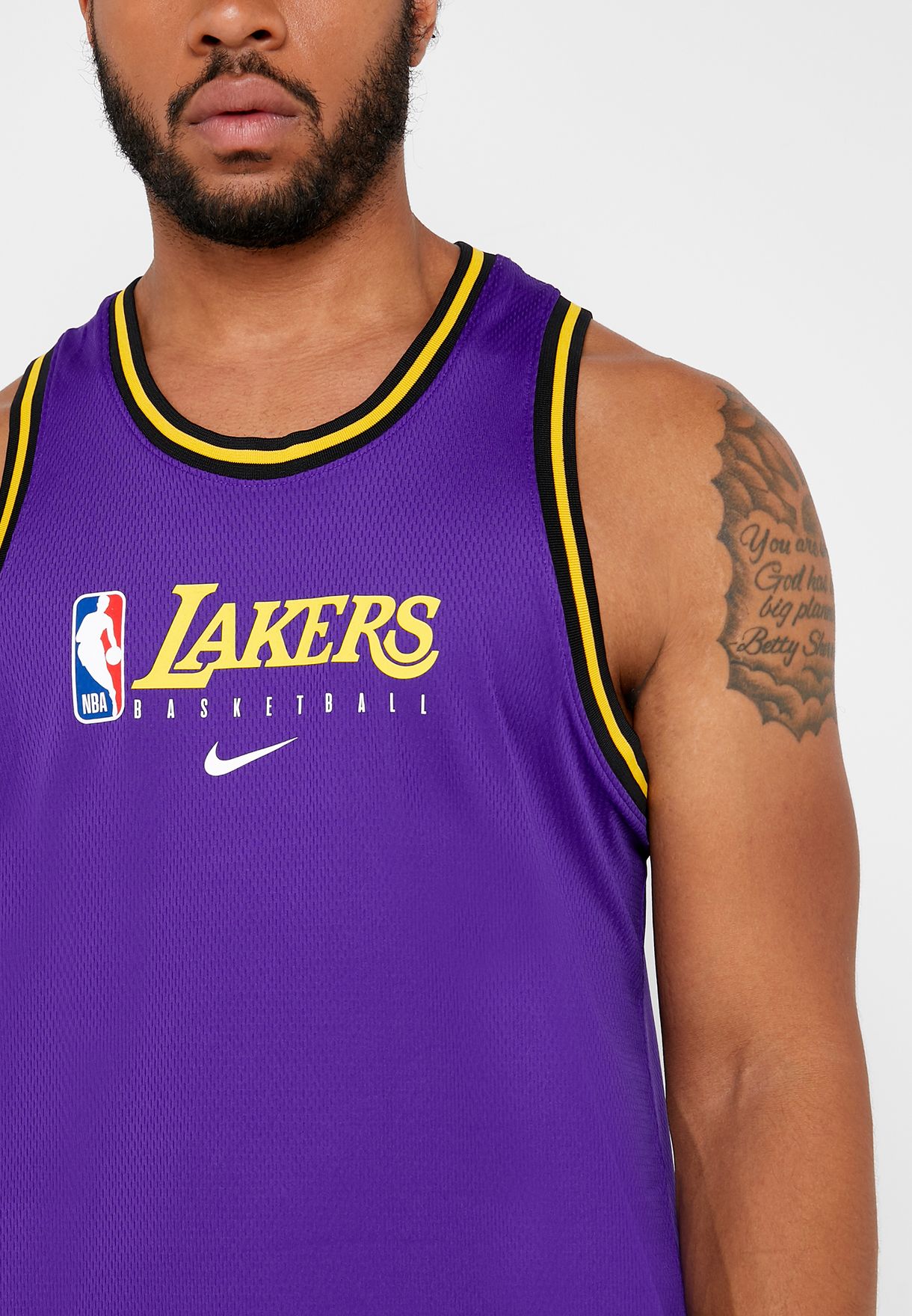 Los Angeles Lakers DNA Men's Nike Dri-FIT NBA Tank.