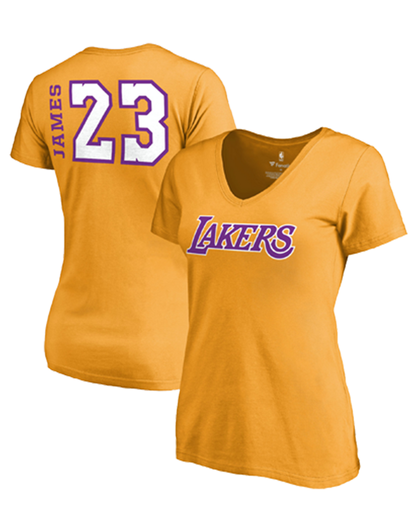 Los Angeles Basketball 'RUN LAL' T-shirt 2XL 