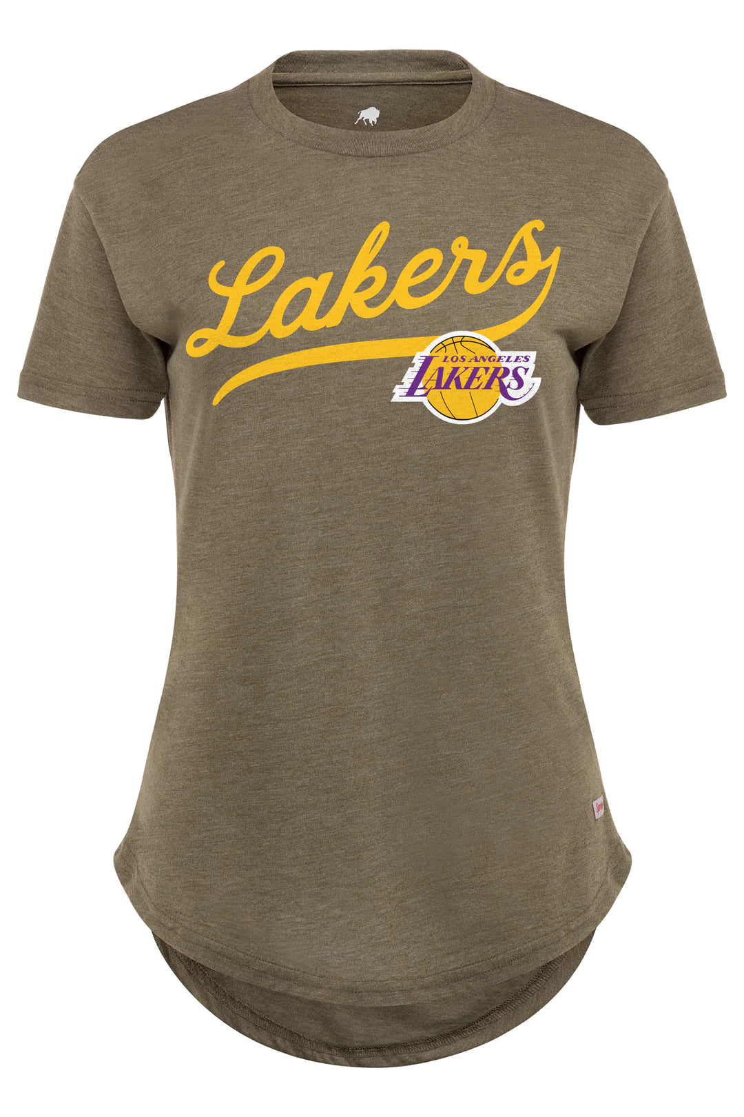 Los Angeles Lakers Women's Phoebe Military SS Tee