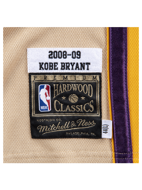 Kobe Bryant Los Angeles Lakers Road 08-09 NBA Finals Authentic Hardwoo -  Throwback