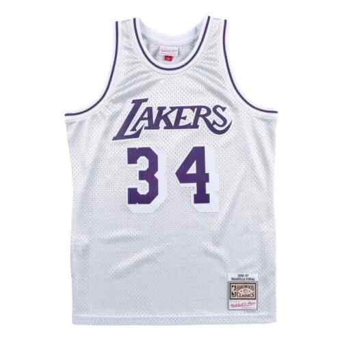 Los Angeles Lakers Platinum Shaquille O'Neal Swingman Jersey - Lakers Store