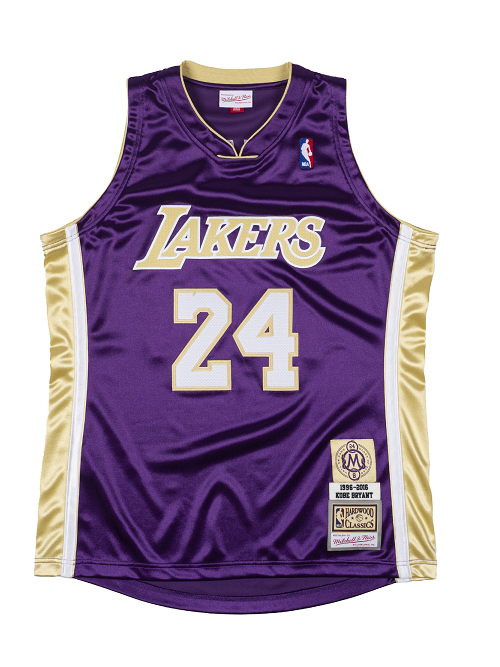 Los Angeles Lakers Kobe Bryant Hall of Fame  #24 Authentic Jersey - Lakers Store
