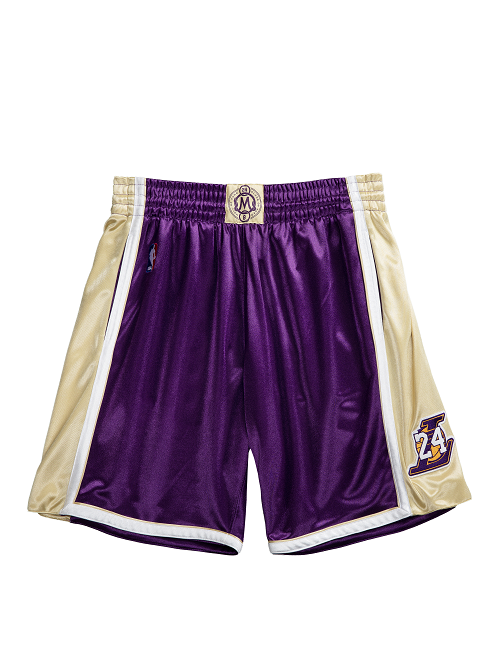 Los Angeles Lakers Kobe Bryant Hall of Fame 1996-97 #24 Authentic Shorts - Lakers Store